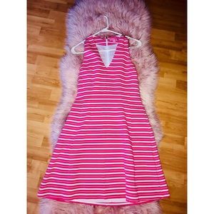 Lilly Pulitzer pink woven dress